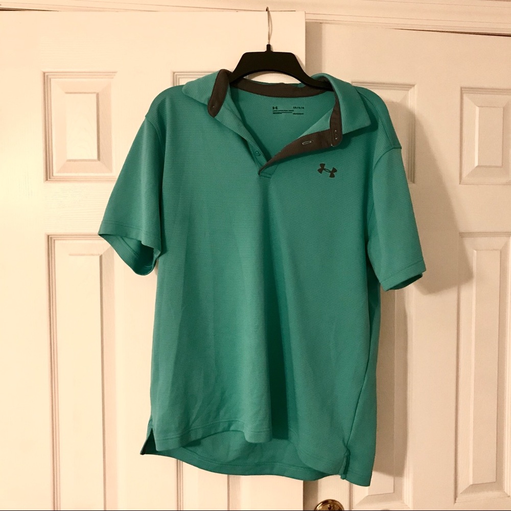 Under armour golf shirt size large